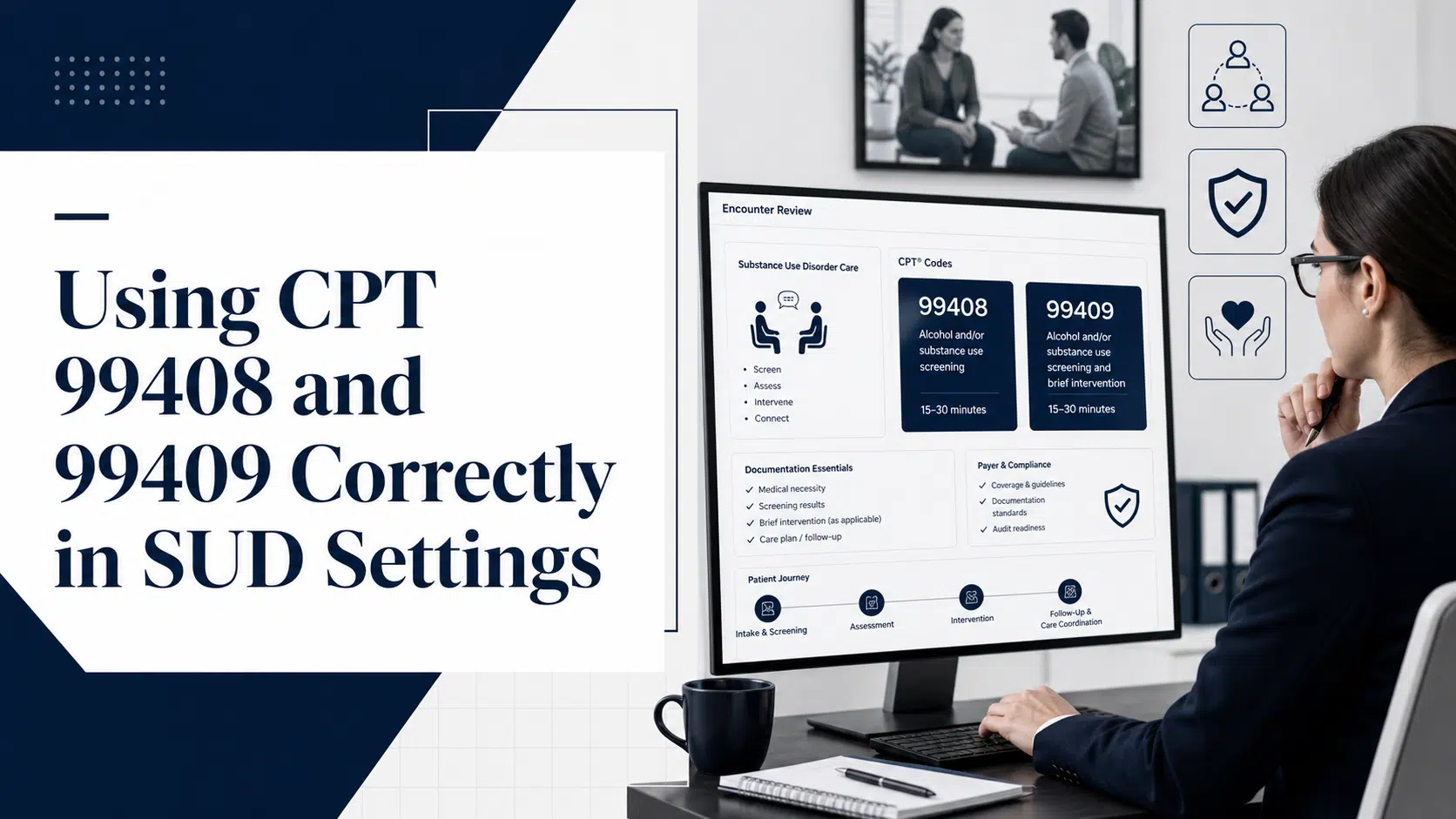 Using CPT 99408 and 99409 Correctly in SUD Settings | Cipher Billing